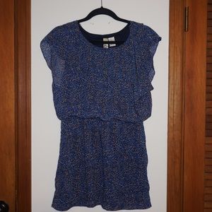 💙Mimi Chica small Blue pattern dress💙